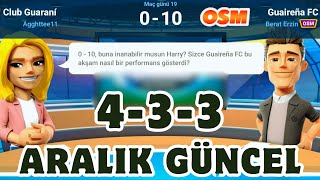 OSM 2024 GÜNCEL 433 KAZANAN TAKTİK ! ONLİNE SOCCER MANAGER