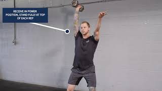 Movement Demo: Dumbbell Hang Clean and Jerk