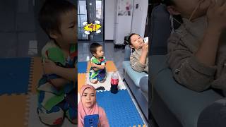 😱kasian adeknya…⁉️ #萌娃 #mengbaby #shortsfeed #sekolah #fypシ #viral #reaction