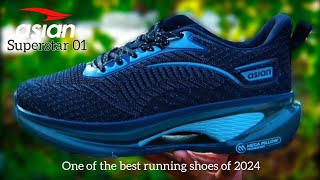 Asian running shoes 2024 | superstar 01 | Asian premium shoes for men