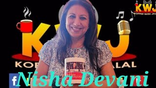 Nisha Devani received her Koffee with Jalal mug | Jalal Ladak | KWJ