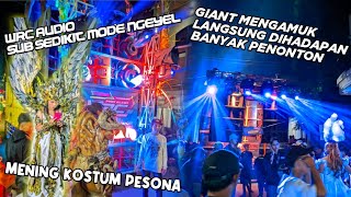 MENING PASUKAN WRC KOSTUM ALA PESONA...GIANT NGAMUK DIHADAPAN BANYAK PENONTON