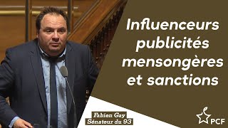 Influenceurs, publicités mensongères et sanctions