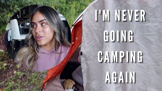 HE TOOK ME CAMPING ...