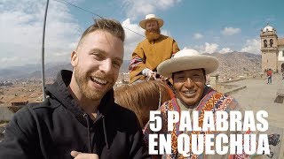 GRINGOS HABLAN EN QUECHUA DE PERU - Dustin Luke