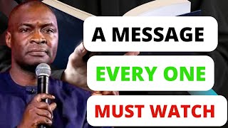 Apostle joshua selman. A Message Everyone MUST WATCH!!! powerful Sermon