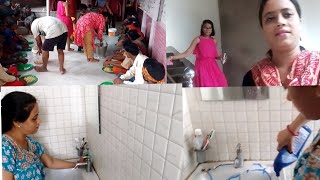 🙏Ambubishi Mela🌺(Deep bathroom cleaning vlog) Hindi vlog#dailyvlog