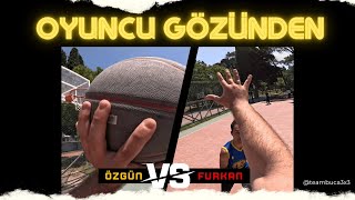 OYUNCU GÖZÜNDEN 1VS1 ÇEKİŞMELİ MAÇ // FIRST PERSON BASKETBALL