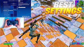 Smooth Combat Pro Player 🍀 + Best Controller Settings for Fortnite!