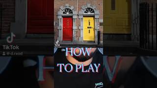 HOW TO PLAY: RED DOOR YELLOW DOOR 🚪👹🚪 #3amchallenge #reddooryellowdoor #scarychallenge