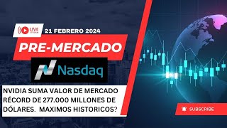 🟢ANÁLISIS  PRE-MERCADO🟢NASDAQ 100🟢26/02/2024🟢CUENTA DE FONDEO-EARN2TRADE - UPROFIT - CAPITAL PATNERS