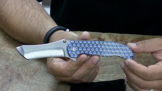 John Grimsmo Norseman Folding Knife Unboxing Table Top Review