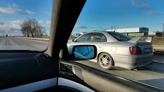 BMW 525i MT 210hp VS Honda Accord TypeR 212hp