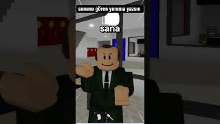 Kaplumbağa deden #roblox #brookhaven #robloxedit #rafadantayfa #oyun #minecraft