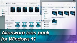 Alienware Icon Pack for Windows 11