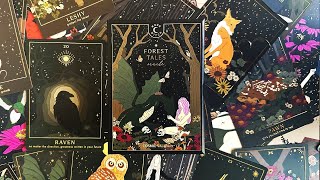 Forest Tales Oracle  by Cosmic Valeria | Flipthrough, Guidebook, Pairings & Reading