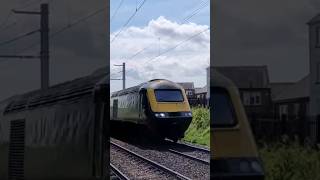 Scotrail Class 43 passes pedestrian crossing with 2 tones | #train #trainspotting