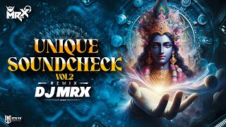 Bagh Ughaduni Dar Song dj | Soundcheck | dj song | Original | MRX REMIX | Unique Soundcheck Vol 2