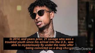 21 Savage Arrested For Being Illegal Immigrant