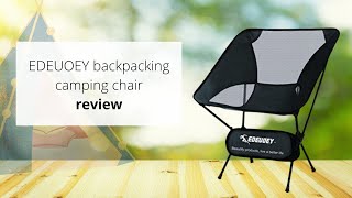 EDEUOEY Compact Lightweight Camping Chair