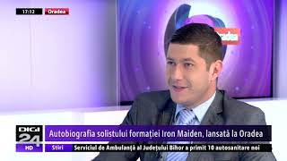 Horea Bochiş în studioul Digi24 Oradea