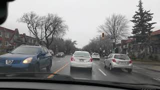 Driving Tour Rue Sherbrooke - Montreal