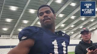 Penn State DE Abdul Carter talks Ohio State matchup, Penn State defensive line depth