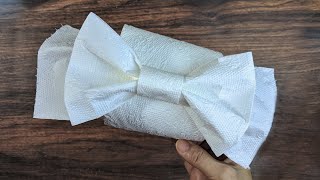 How To Make a Toilet Paper Bow