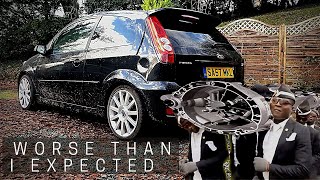 Fiesta ST150 Gearbox Removal - Part 1