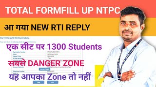 आ गया NEW RTI REPLY🔥 TOTAL FORMFILL UP GRADUATION/🔥एक सीट पर इतना Competition