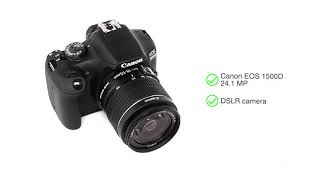 Canon EOS 1500D 24.1 Digital SLR Camera