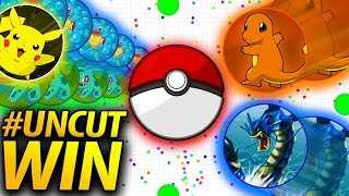 POKÉMON  SKINS IN AGAR.IO ! | #UNCUT | Funny Moments INSANE UNCUT GAMEPLAY in Agar.io Mobile