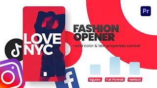 Instagram Fashion Opener For Premiere Pro