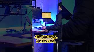 A year later using a Standing Desk.. is it worth it? #shorts