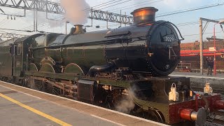 The Glorious 7029 ‘Clun Castle’ arriving and departing Crewe! (26/3/2022)