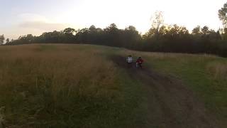 Danny and David fun in the dirt