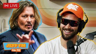 JOHNNY DEPP CALLS INTO THE SHOW (FIRST PUBLIC INTERVIEW) | JEFF FM | Ep. 46