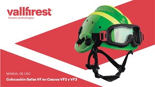 Instalación de Gafas vft en casco vft2 y vft3 - Vallfirest