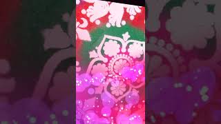 Rangoli Designs | Easy and Colourful rangoli designs  #rangoli #youtubeshorts #shorts