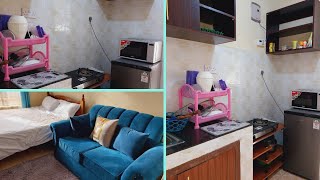 STUDIO HOUSE TOUR||AIRBNB in Kitengela Nairobi,Kenya for 2,500 Per Night