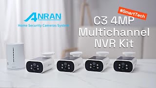 Upgrade Your Home Security with the ANRAN C3 NVR Kit!