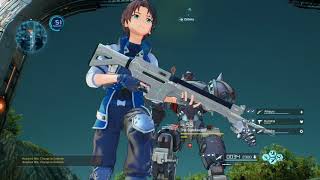 Fighting a Lvl 55 Gatekeeper in Sword Art Online: Fatal Bullet