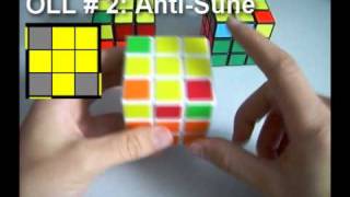 German Speedcubing Tutorial (Fridrich Method) - 2-Look OLL