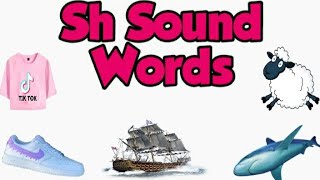 Sh(श)Sound Words || श Sound Words || Kidos Edu Point