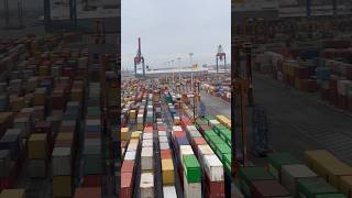 Container Ship loading / unloading operations