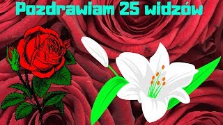 Pozdrowienia #1 - Pozdrawiam 25 widzów