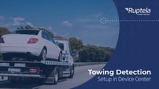 Towing Detection Setup in Device Center