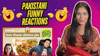 Comedian ​‪SamayRaina Reaction To Deadly Food combos Ft Sahiba Bali | Zomato |PAKISTAN REACTION|