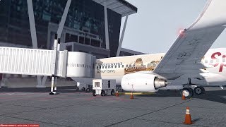 [P3Dv4] Spicejet 737-800WL "Telangana Tourism" | Chennai - Bangalore