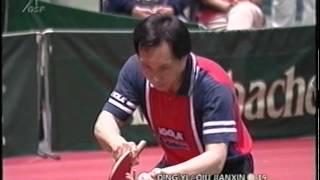 Tischtennis Bundesliga: Ding Yi Qiu Jianxin  vs Vladimir Samsonov Michael Maze May 99